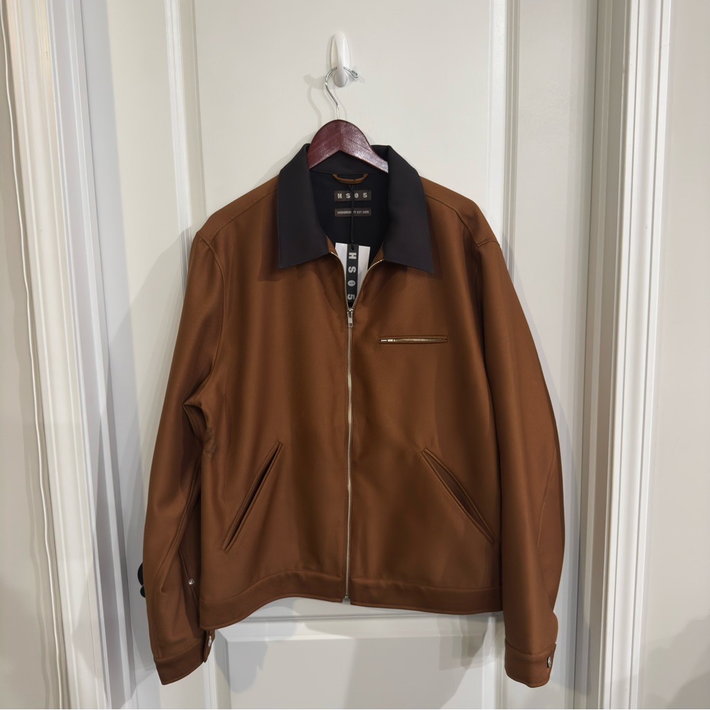 Highsnobiety Twill Rancho Jacket In Brown — image 4 of 8